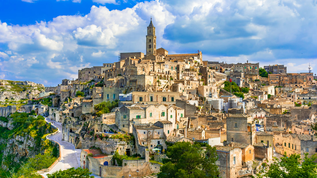 Panorama dei Sassi di Matera