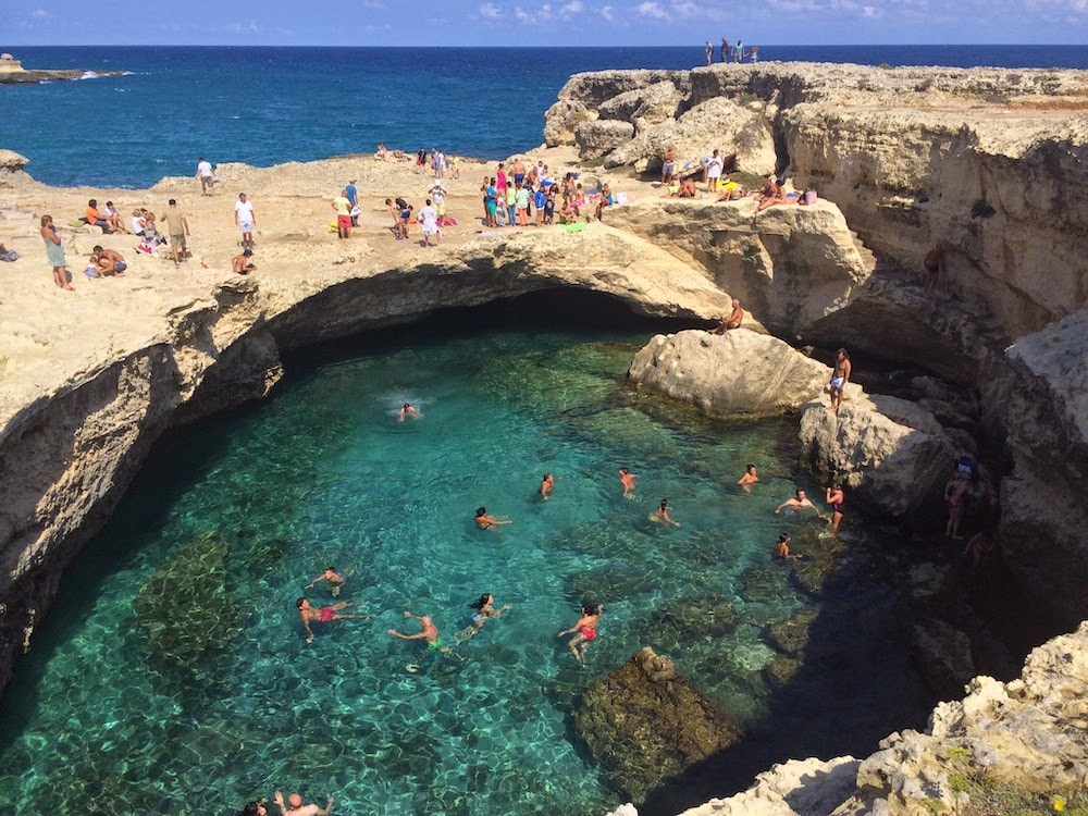 La Grotta della Poesia, piscina naturale sul mare