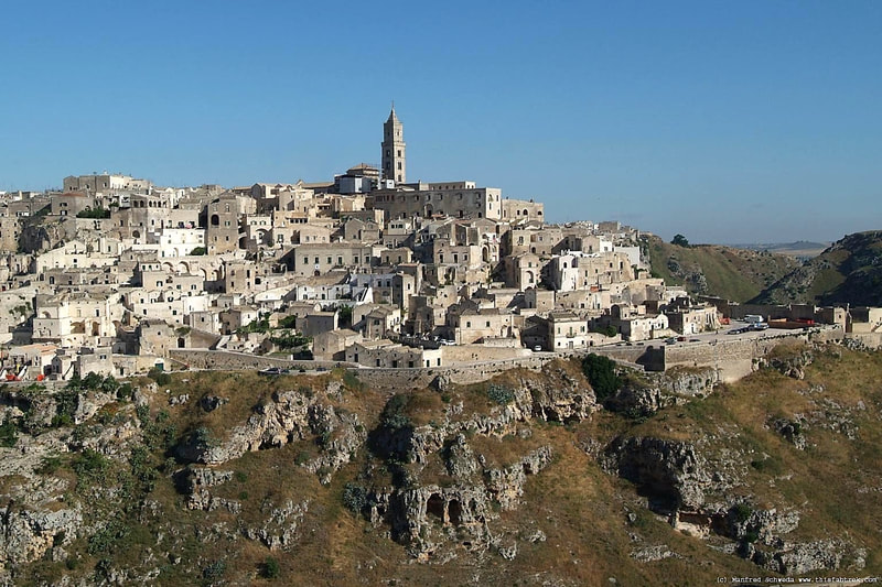 Sassi di Matera - Itinerari a piedi in Basilicata