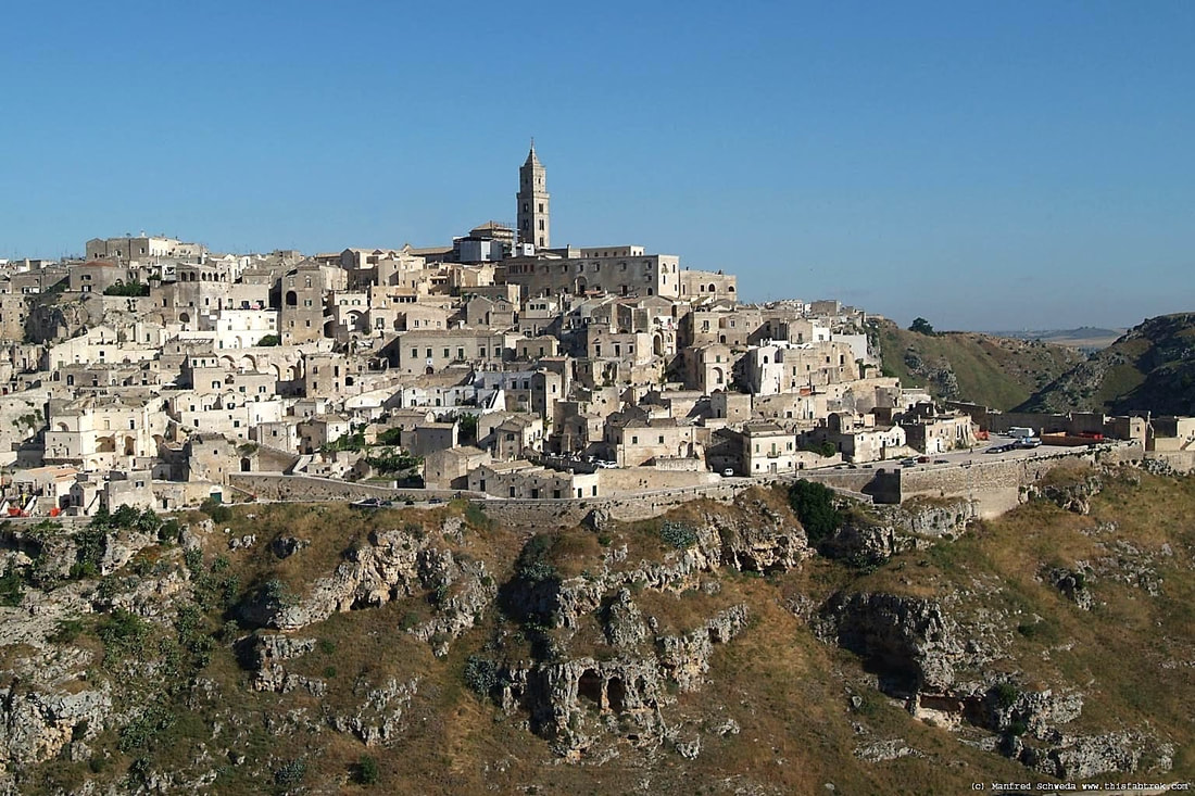 Sassi di Matera - Itinerari a piedi in Basilicata