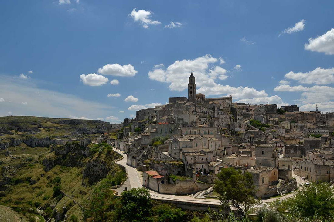 Sassi di Matera, Basilicata - Itinerario in bicicletta