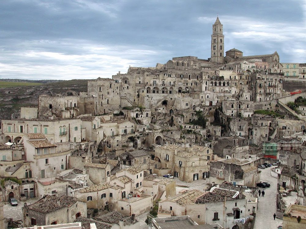Sassi di Matera, Basilicata - Itinerario in bicicletta