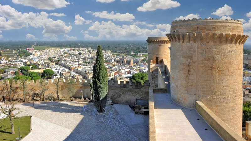 Castello di Oria - Itinerari gravel in Puglia