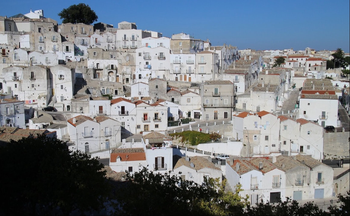 Panorama di Monte Sant'Angelo sul Gargano