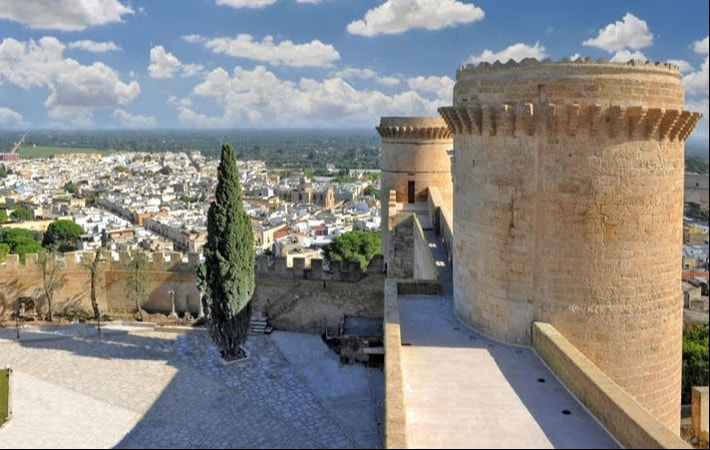Le torri del castello svevo di Oria