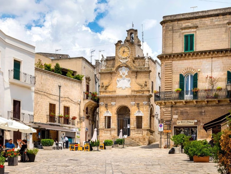 Il centro storico di Oria