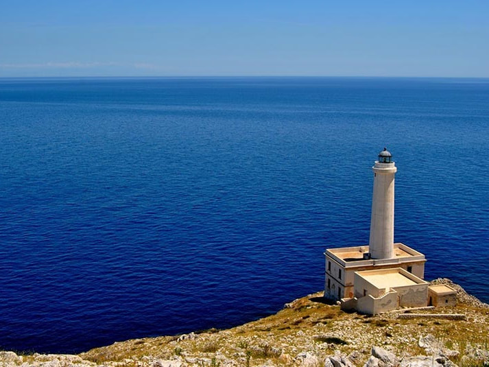 Il faro di Punta Meliso a Santa Maria di Leuca